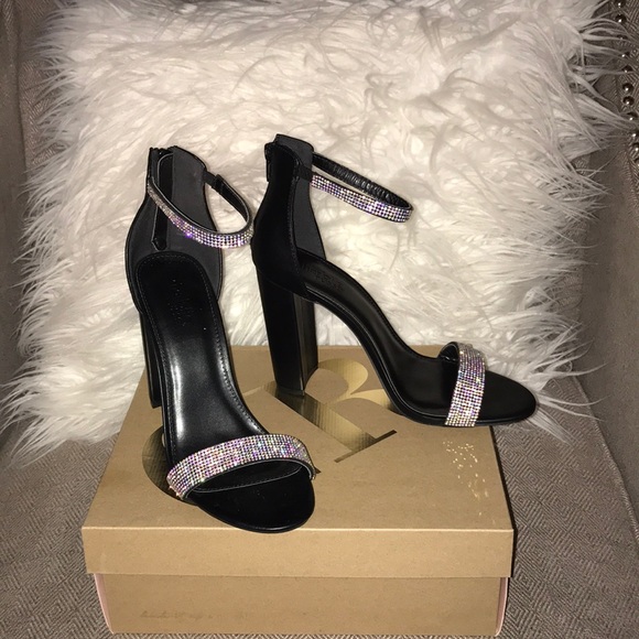 Charlotte Russe Shoes - Bling Chucky Heels